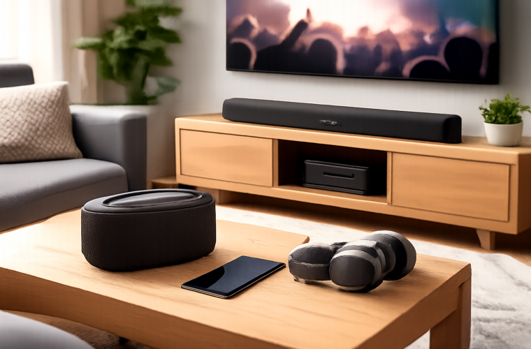Głośnik Bluetooth przenośny czy soundbar – który lepszy do oglądania filmów i słuchania muzyki w salonie?