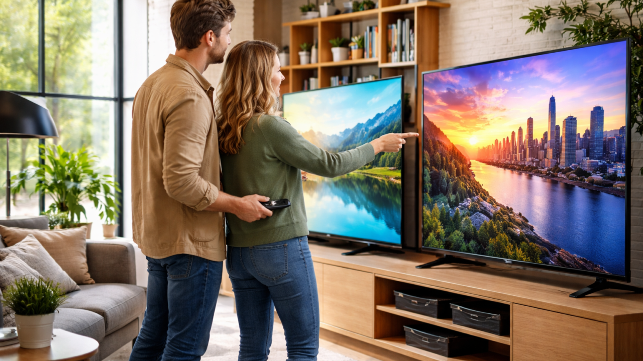 Telewizor do salonu – które parametry naprawdę się liczą i na czym można oszczędzić